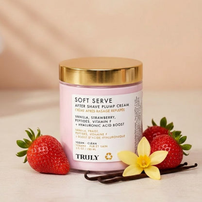 Crema Truly Soft Serve Fresa
