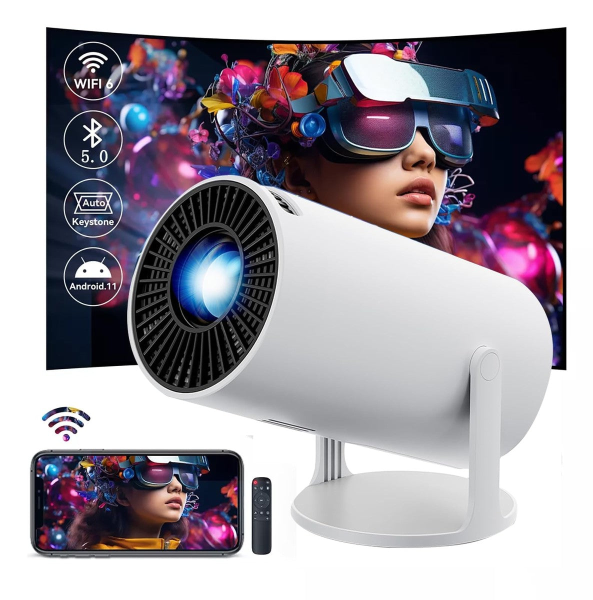 MINI PROYECTOR HY300 ULTRA HD