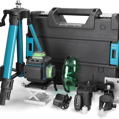 SET DE NIVEL LASER 16 PZ CON TRÍPODE